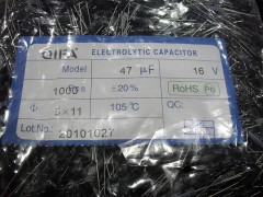 原裝正品，廣奇發直銷１６ｖ４７ＵＦ（４×７）-- 廣奇發電子有限公司