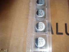 原裝正品，廠家直銷２５ｖ４７０ＵＦ（８×１２）-- 廣奇發電子有限公司