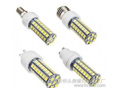 新款59SMD玉米燈5050LED節(jié)能燈E27家用照明水晶燈G9 冷白暖白E14-- 東莞市橋頭鼎耀燈飾加工廠