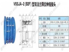 雙法蘭限位伸縮接頭，限位伸縮器-- 鞏義市健坤防水套管廠