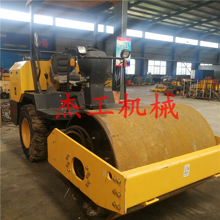 遼陽柴油壓路機 手扶式雙輪小型壓路機 雙驅雙振動手扶振動碾-- 山東省杰工機械設備有限公司