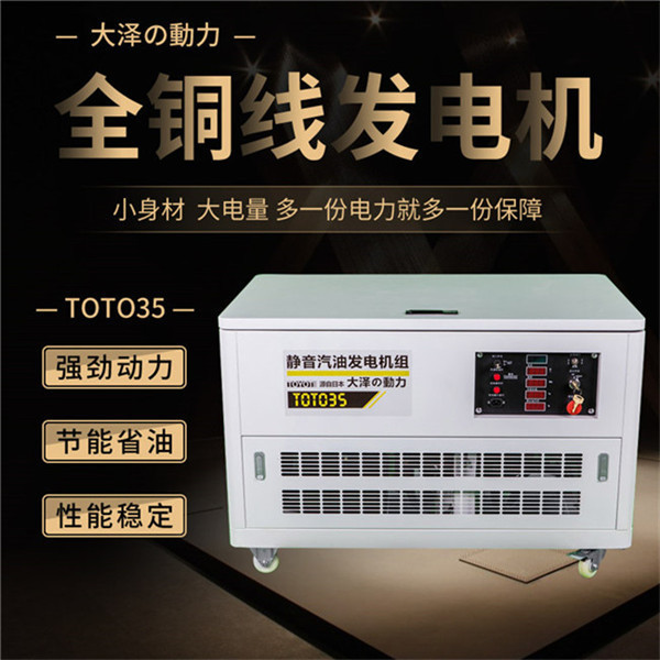 三相靜音35千瓦無(wú)刷汽油發(fā)電機(jī)組-- 上海豹羅實(shí)業(yè)有限公司