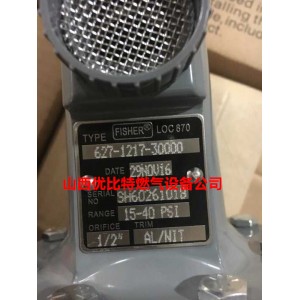 LOC870美國費希爾627-1217-30000調(diào)壓