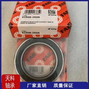 德國(guó)FAG軸承，精密軸承61908-2RSR 體