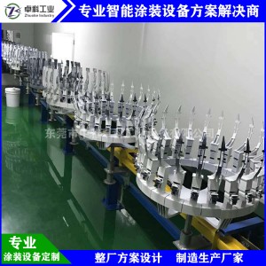 汽車(chē)門(mén)把手噴涂生產(chǎn)線 靜電涂裝設(shè)備