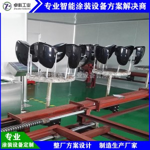汽車(chē)后視鏡噴漆生產(chǎn)線 智能涂裝設(shè)備